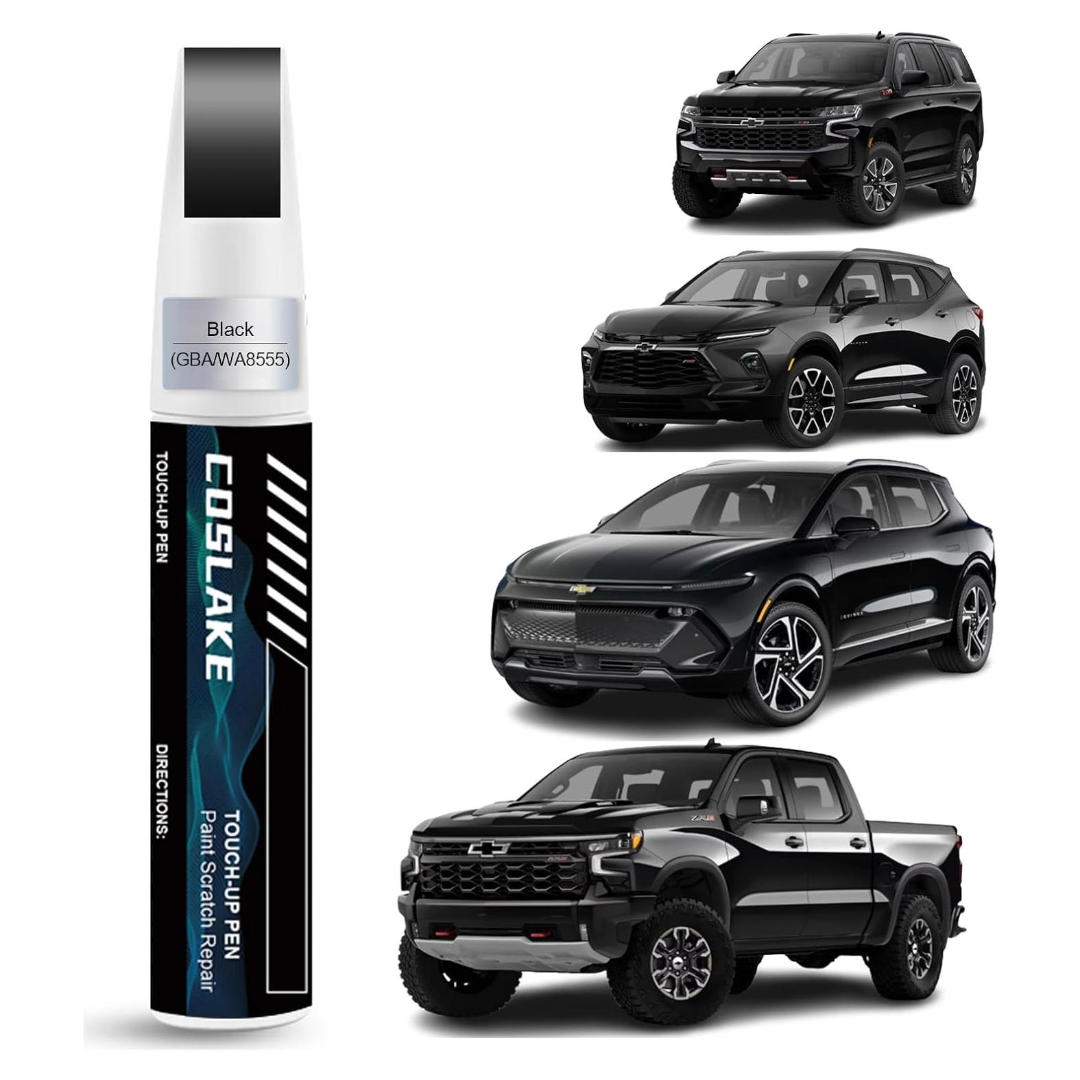 Pintura de Retoque COSLAKE 12ml Negro GBA/WA8555 para Chevrolet