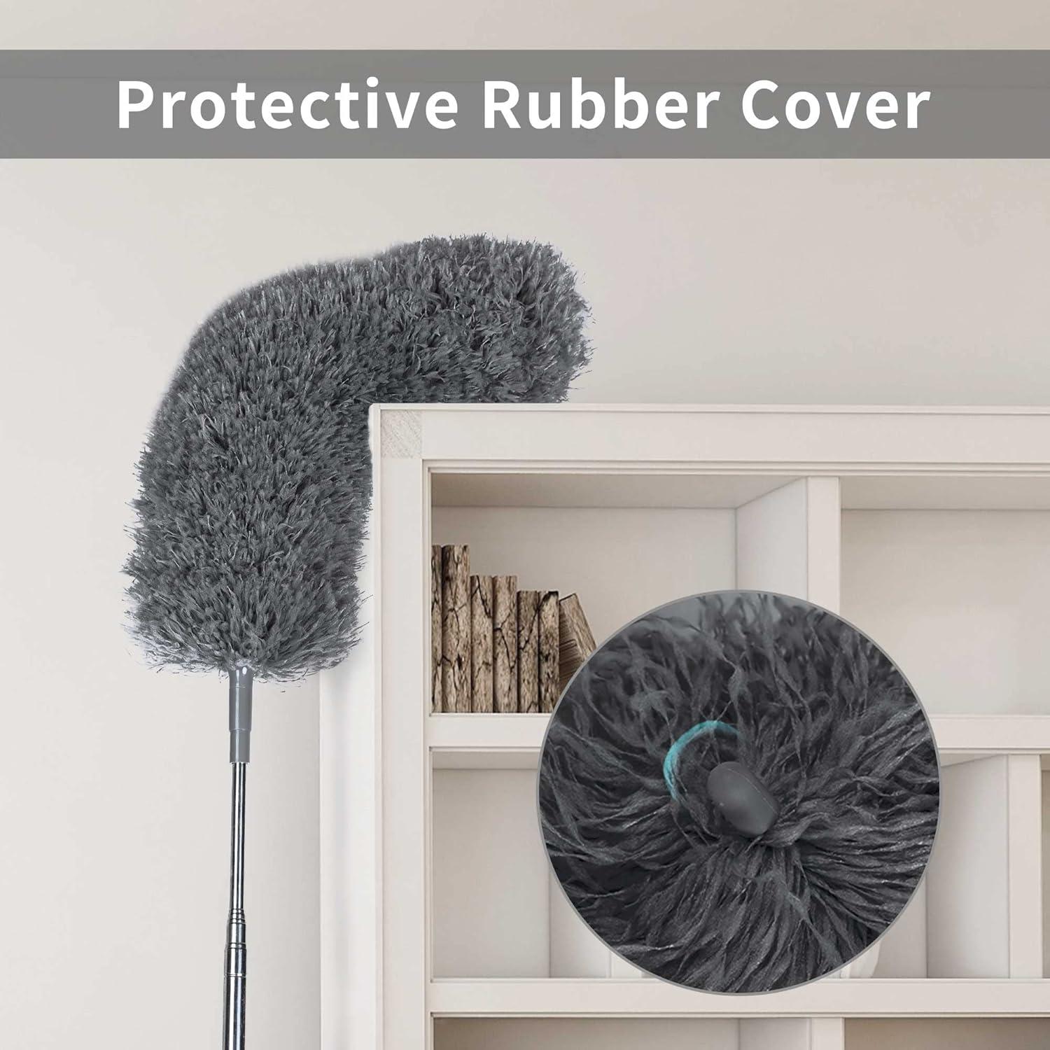 Plumero de Microfibra BOOMJOY con Polo Extensible 254 cm - 2 Pcs