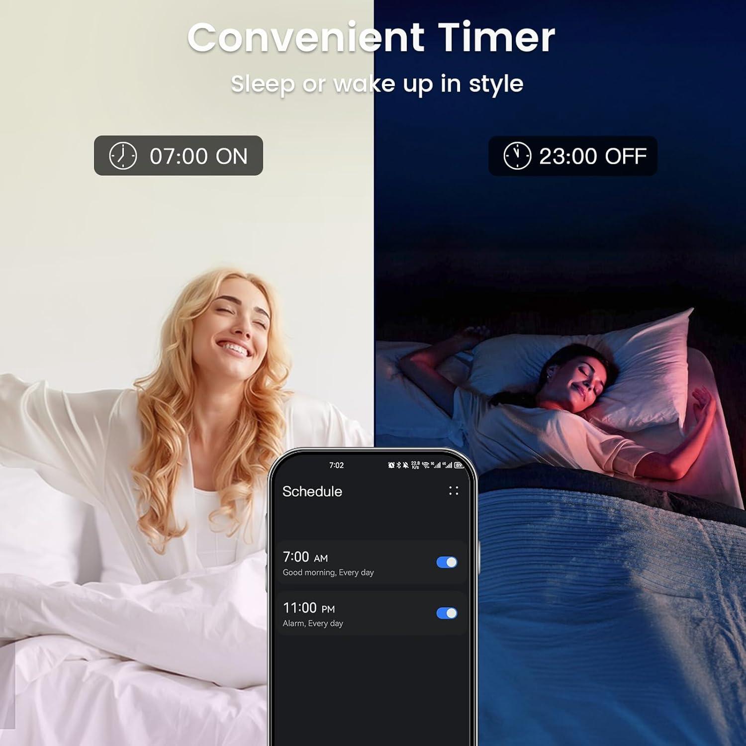 Bombillas LED Candelabro OHLUX 4W E12 16 Millones de Colores