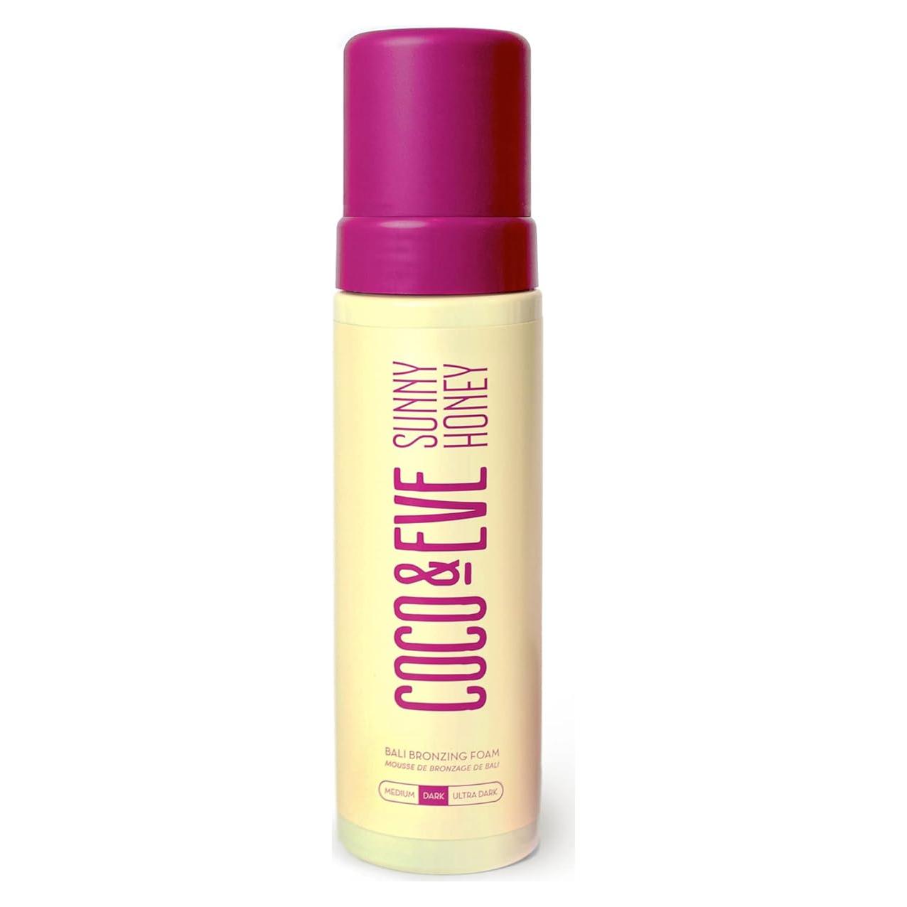 Mousse Bronceador Natural Coco & Eve Sunny Honey 198.5 ml - Oscuro