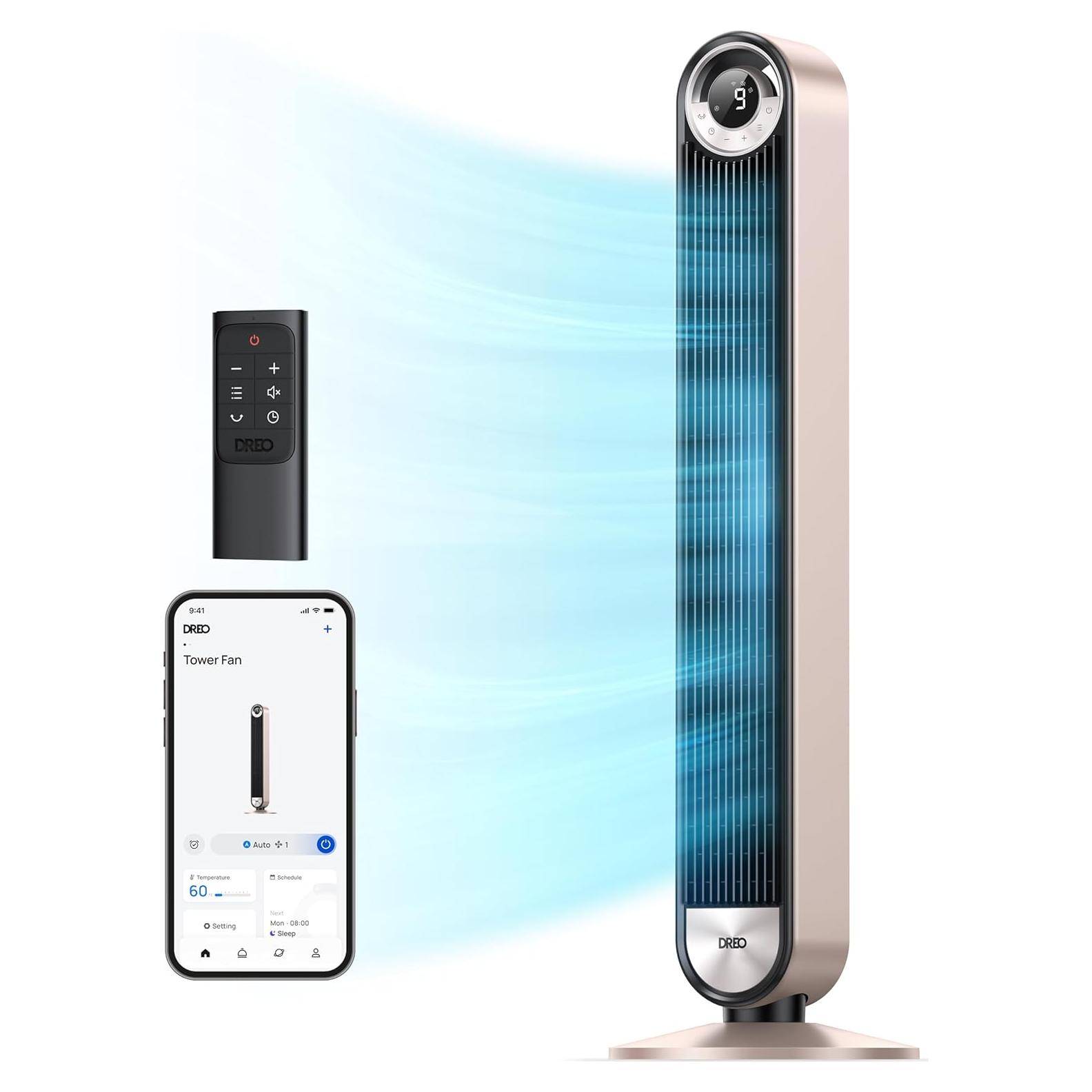 Ventilador de Torre Dreo Cruiser Pro T2S 106,68 cm Oscilante