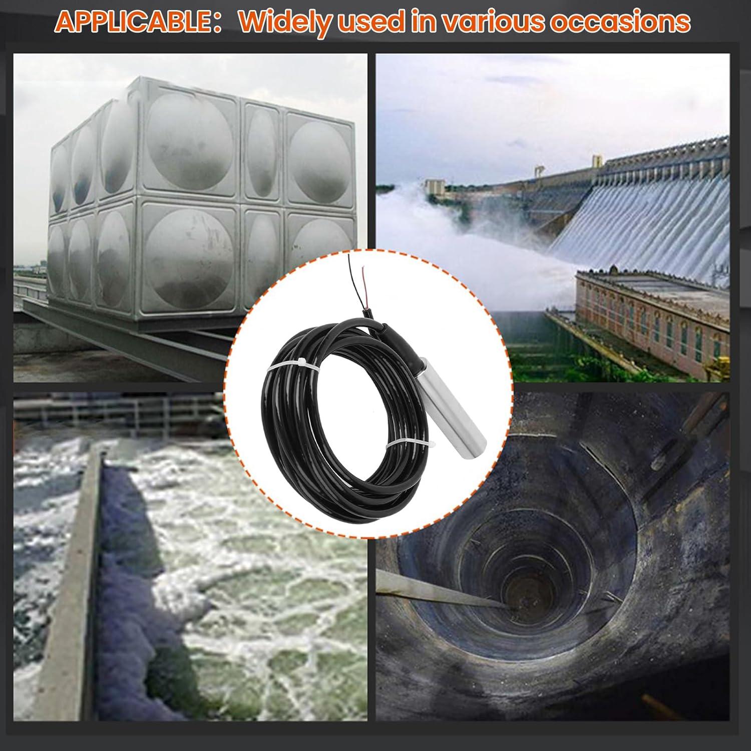 Sensor de Nivel de Agua EIMSOAH 0-1m 24VDC 4-20mA IP68