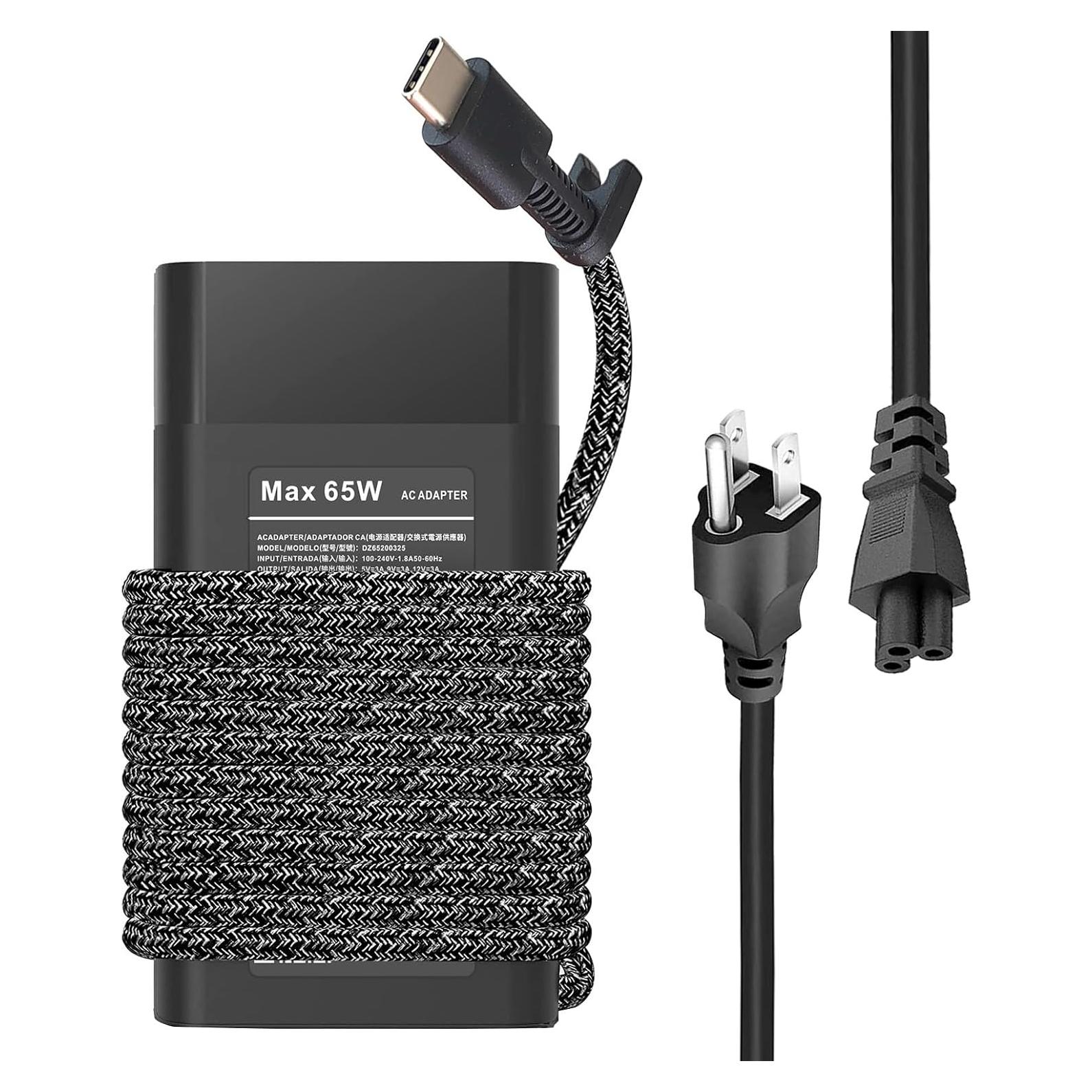 Cargador USB C Fepprry 65W para HP ZBook y Chromebook