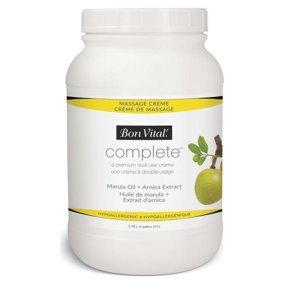 Crema de Masaje Bon Vital 3.78L Hipoalergénica Sin Fragancia