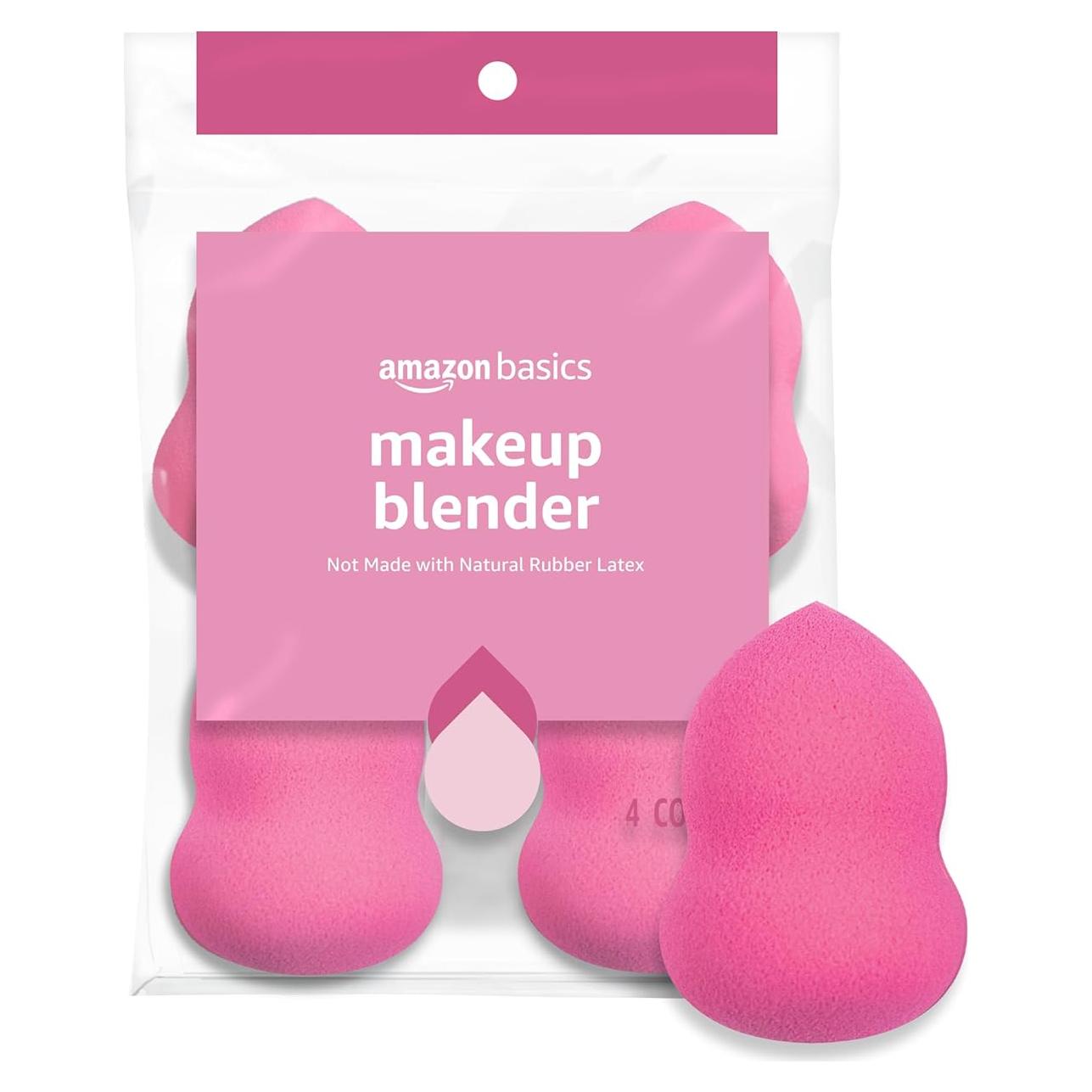 Esponjas de Maquillaje Amazon Basics 4-Pack Grande