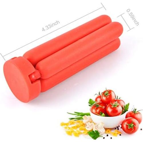 Trivetes de Silicona Plegables KSENDALO Multicolor 5 Pack