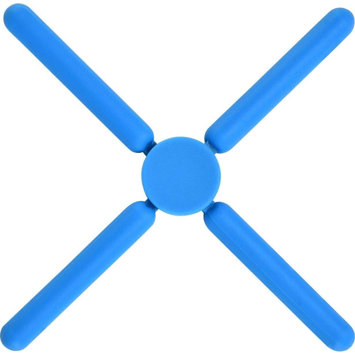 Trivetes de Silicona Plegables KSENDALO Multicolor 5 Pack