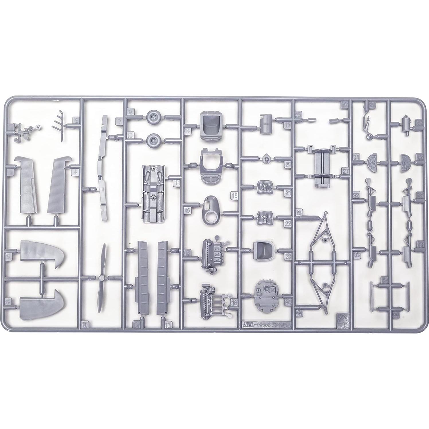 Kit de Modelo de Avión Militar Airfix De Havilland Chipmunk T.10 1:48
