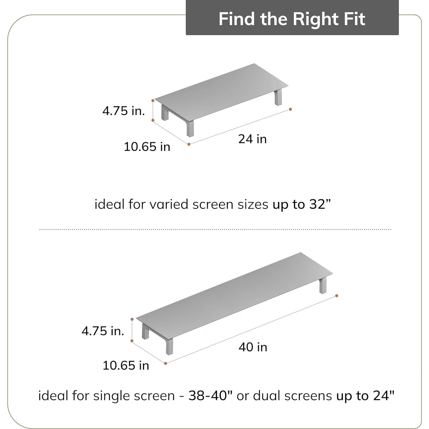 Soporte para Monitor Anji Mountain - Elevador Ergonómico Negro