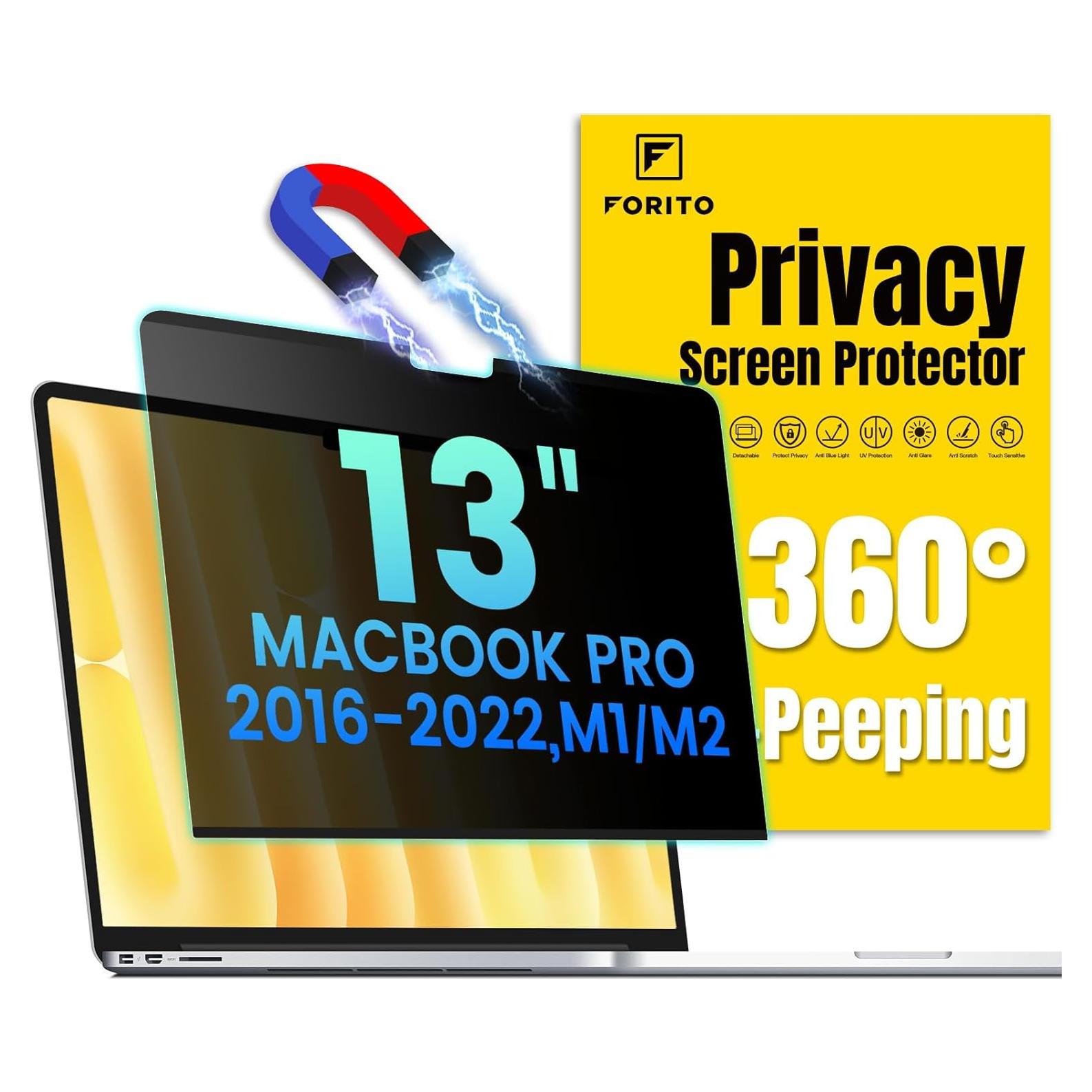 Protector de Pantalla F FORITO para MacBook Pro 13" 2016-2022