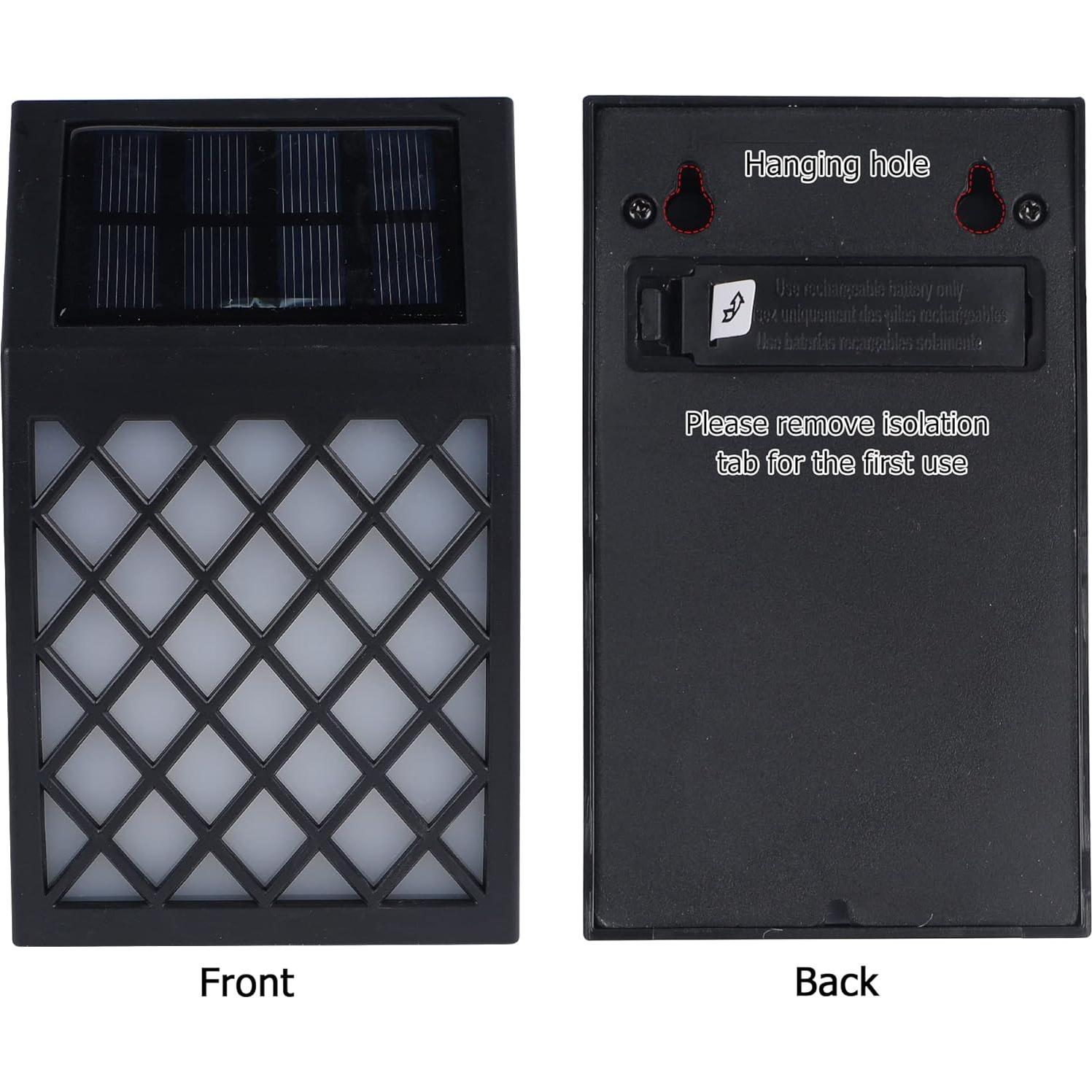 Luces de Llama Solar Dynaming - Paquete de 4 Luces LED para Exterior