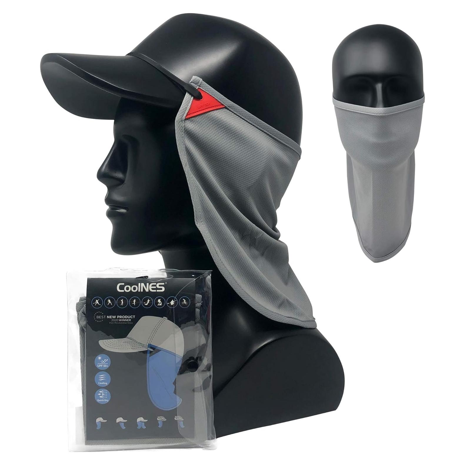 Drape de Cuello CoolNES UV Ajustable Unisex para Pesca