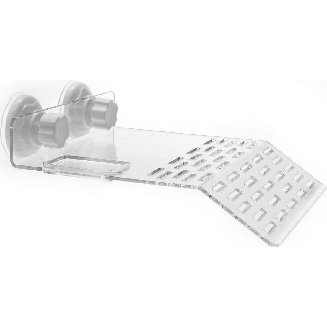 Plataforma de Acrílico para Tortugas Sunxenze Grande con Ventosas