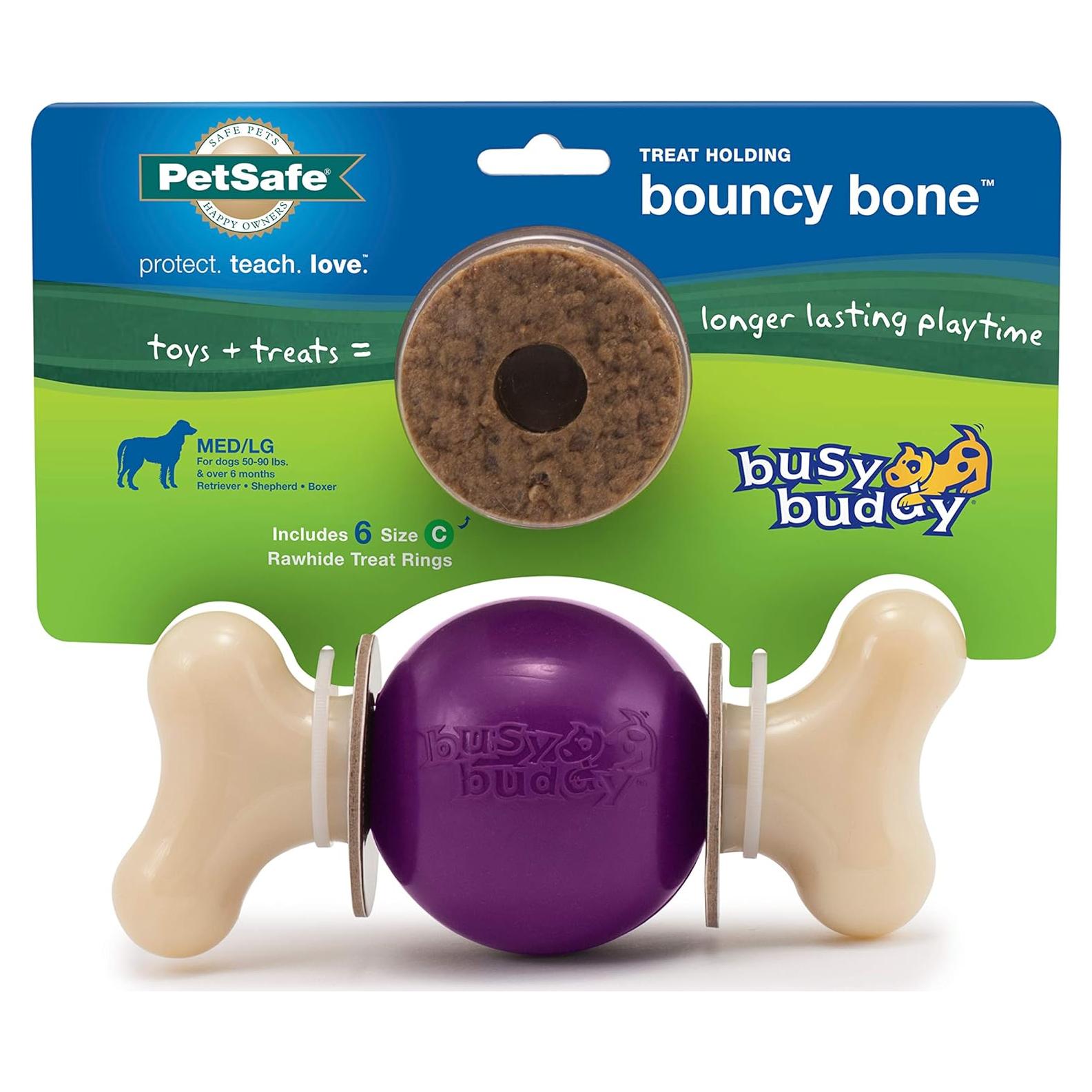 Juguete para Perros PetSafe Busy Buddy Bouncy Bone M/G