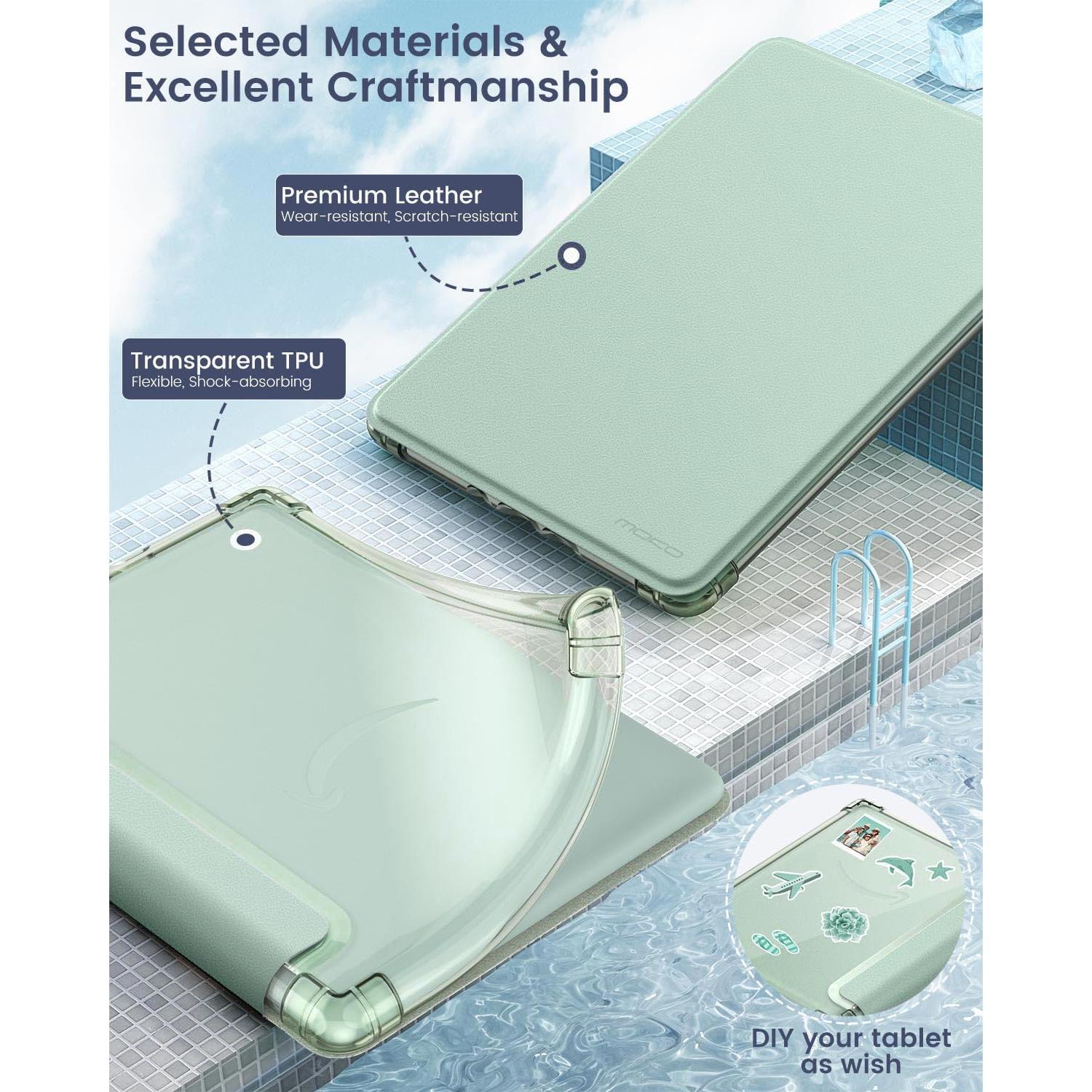 Funda MoKo para Kindle Paperwhite 6.8" 11ª Gen 2021 TPU Verde