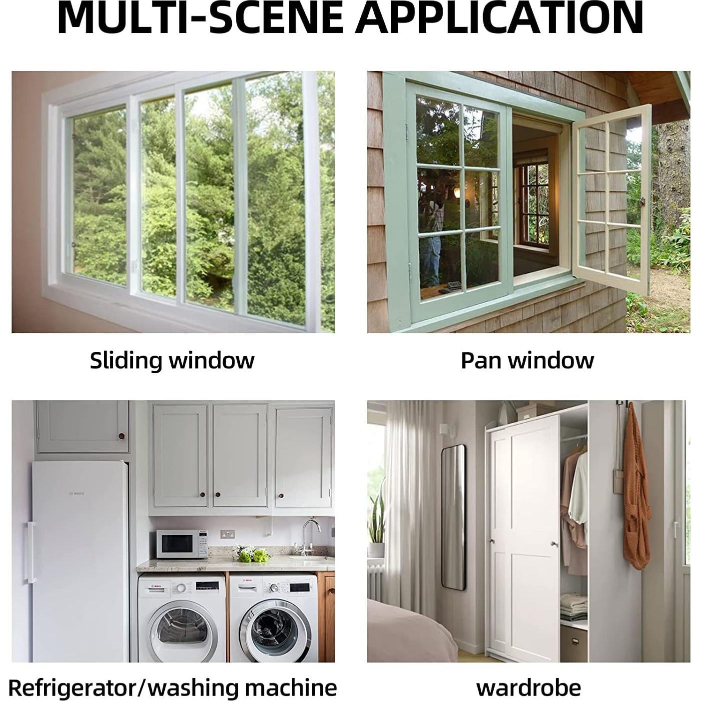 Cerradura de Refrigerador con Código YX1AQS-006 Negra 1PCS