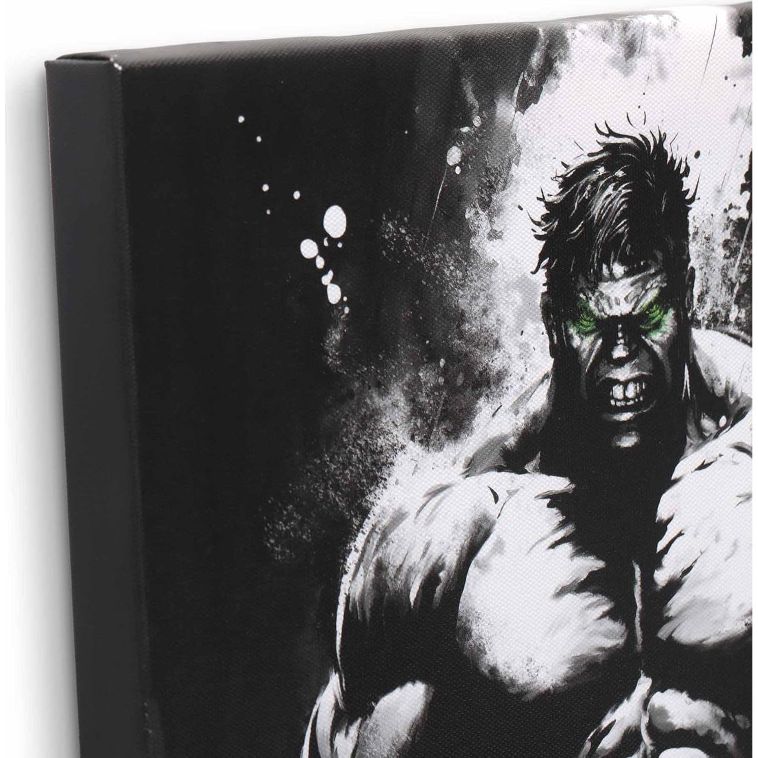 Lienzo Decorativo Marvel El Increíble Hulk 30x30 cm