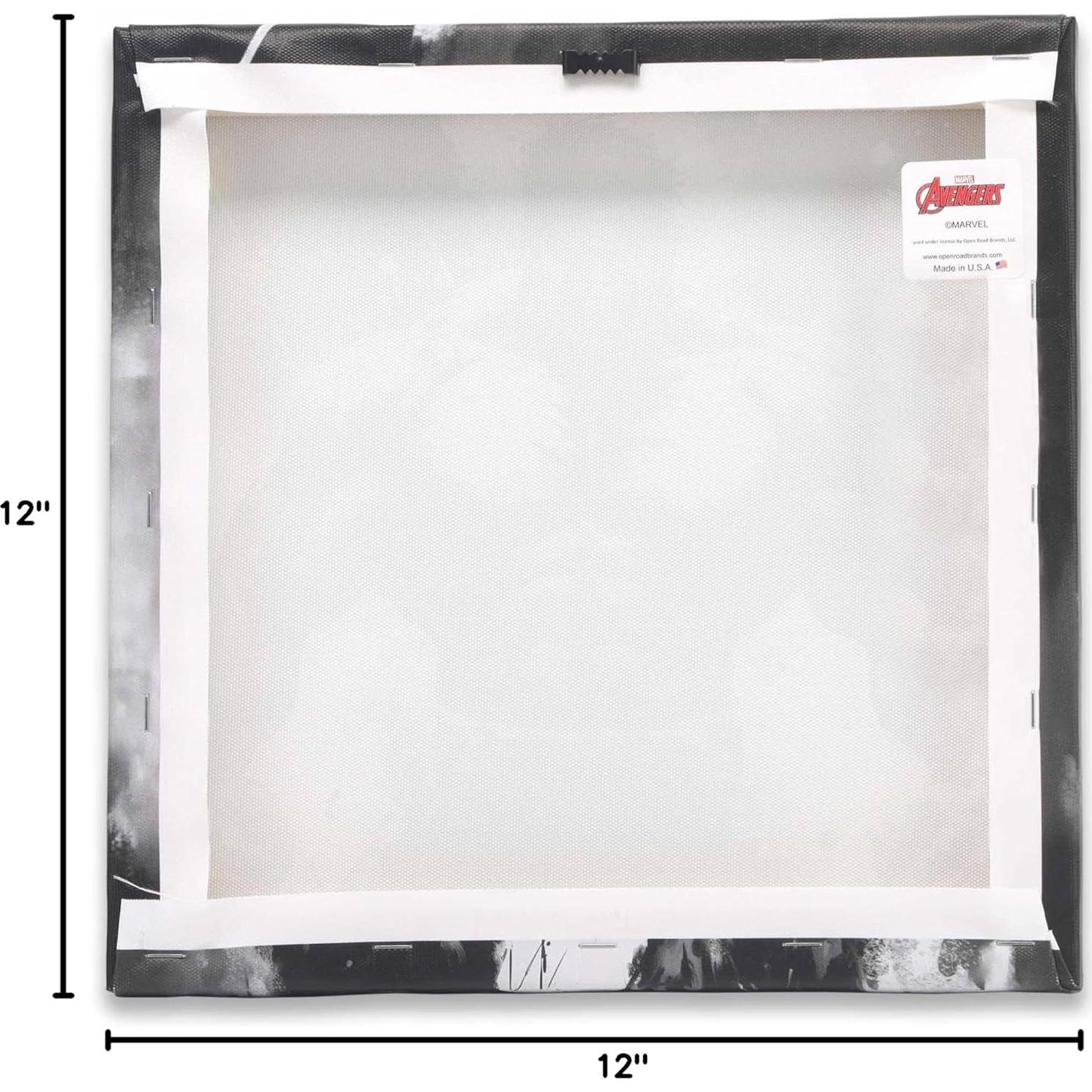 Lienzo Decorativo Marvel El Increíble Hulk 30x30 cm