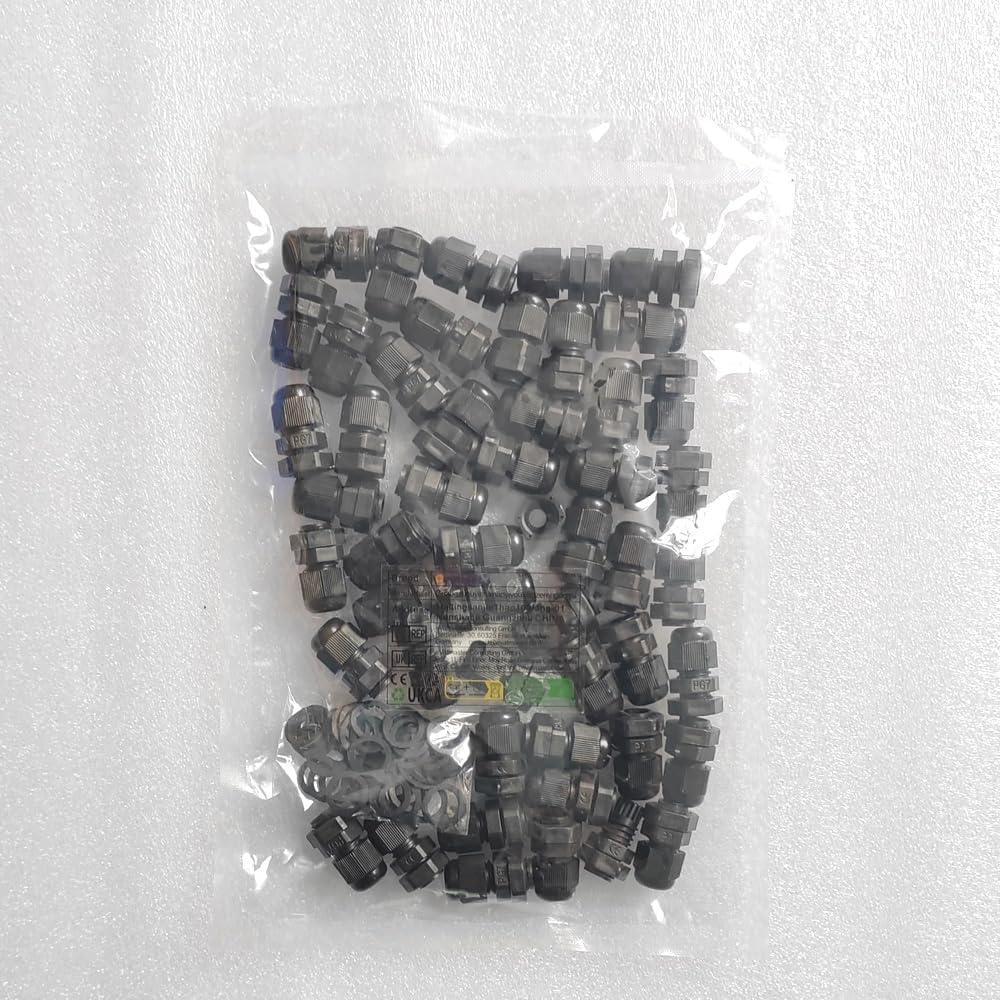 Juntas de Cable PG7 Gebildet Impermeables 3-6.5mm Paquete 50