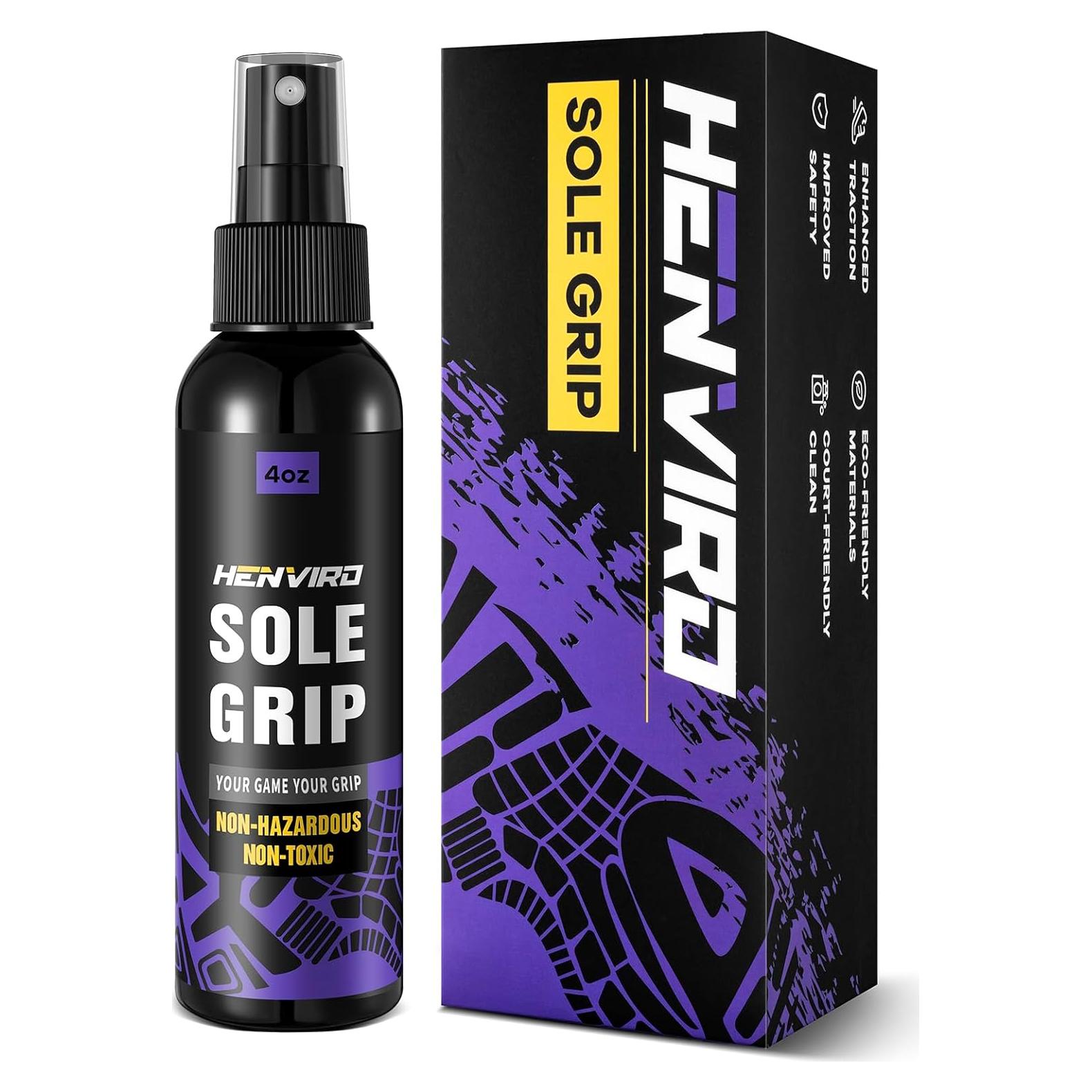Spray Antideslizante Henviro 113.4 ml + Toallitas para Zapatillas