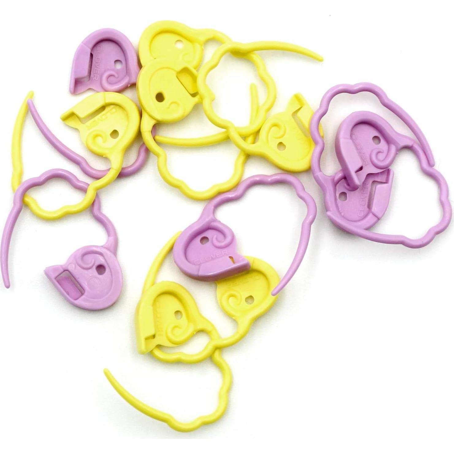 Marcadores de Puntos de Cierre Rápido Clover 12 Unidades