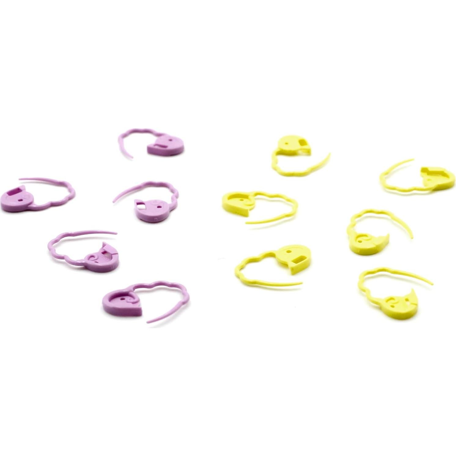 Marcadores de Puntos de Cierre Rápido Clover 12 Unidades