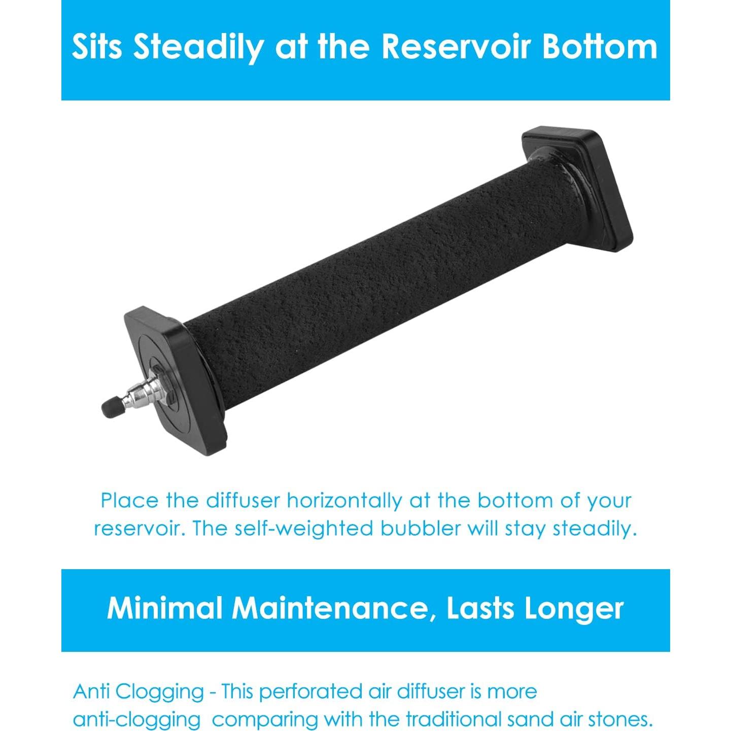 Piedra de Aire para Acuario AquaMiracle 20cm Goma Anti-Bloqueo