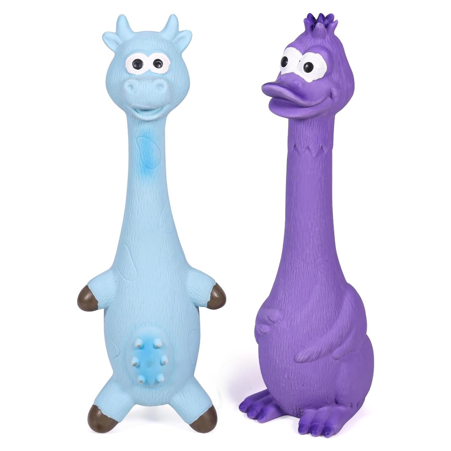 Juguetes Squeaky para Perros SCHITEC - Paquete de 2, Láttex