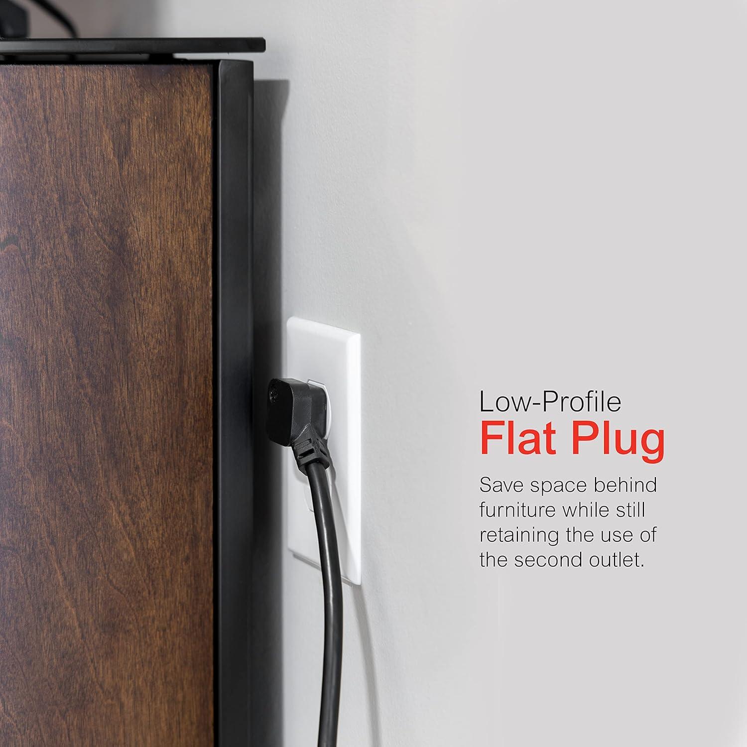 Protector contra Sobretensiones GE 6 Salidas 1080 Julios 1.83m