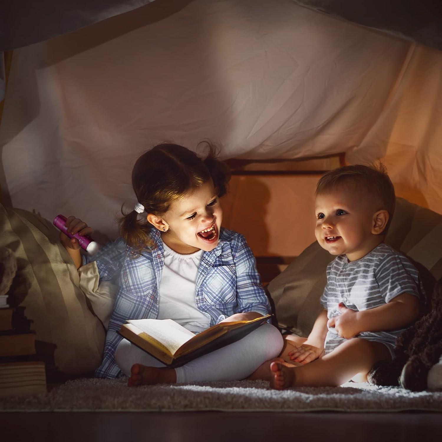 Conjunto de 6 Linternas LED Mini EverBrite de Aluminio