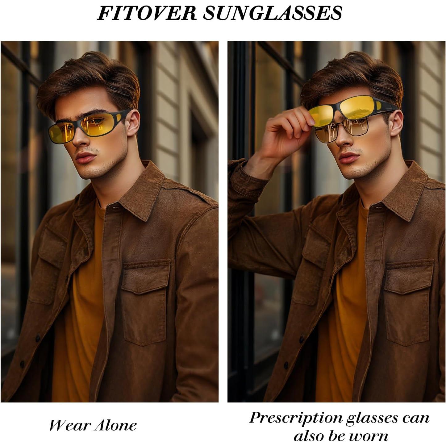 Gafas de Conducción Nocturna Bio-th con Lentes Amarillos UV