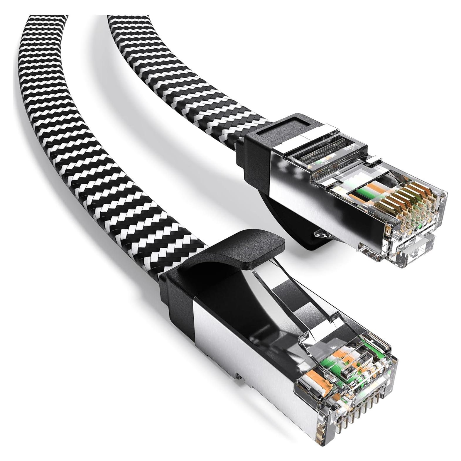 Cable Ethernet Cat8 E-filliate 0.46m Alta Velocidad 40Gbps
