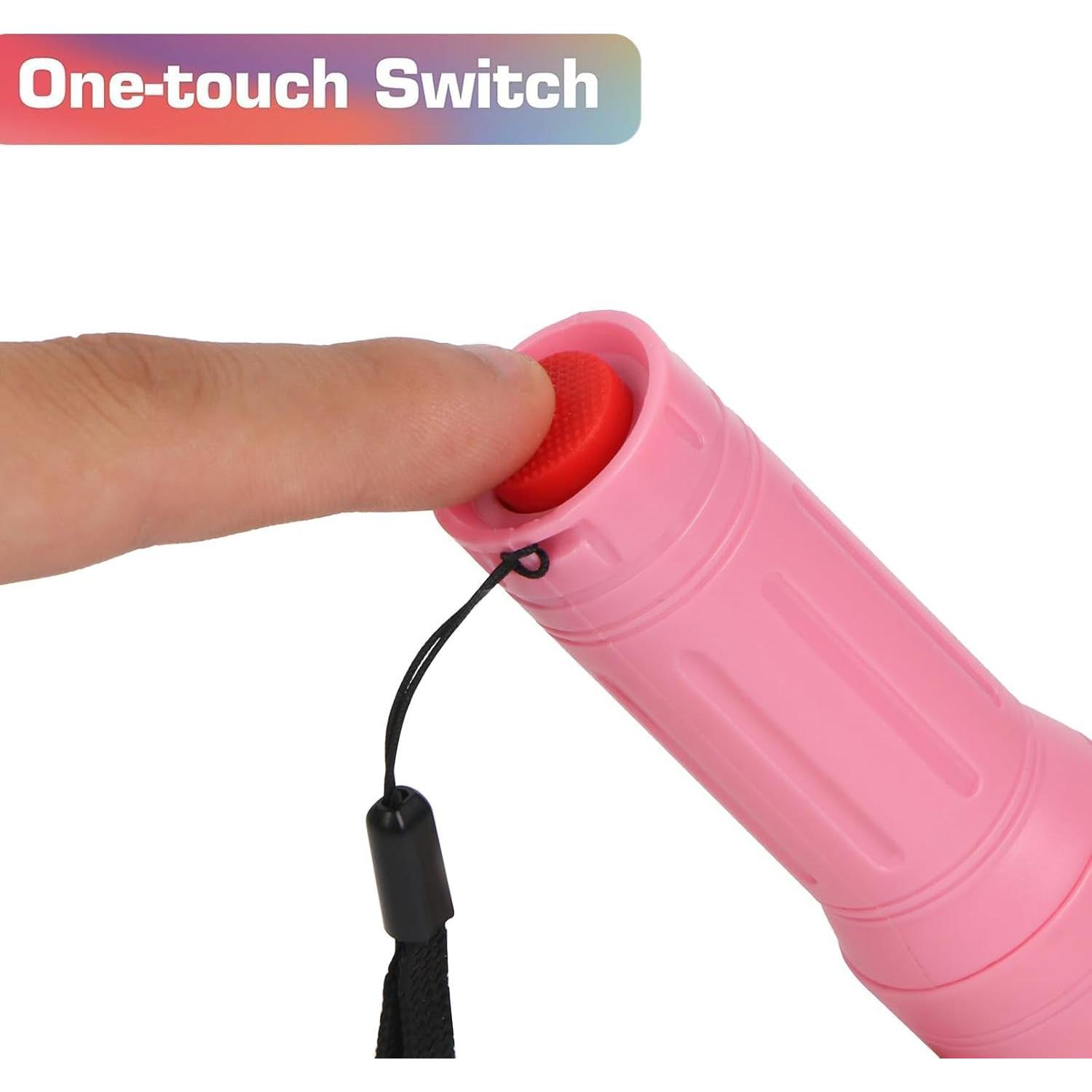 Paquete de 100 Mini Linternas LED Hilngav Multicolores