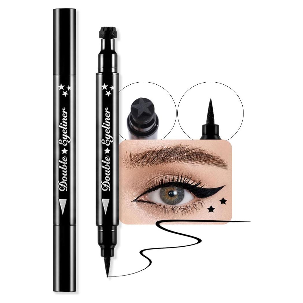 Delineador de Ojos Impermeable evpct con Estampilla de Estrellas