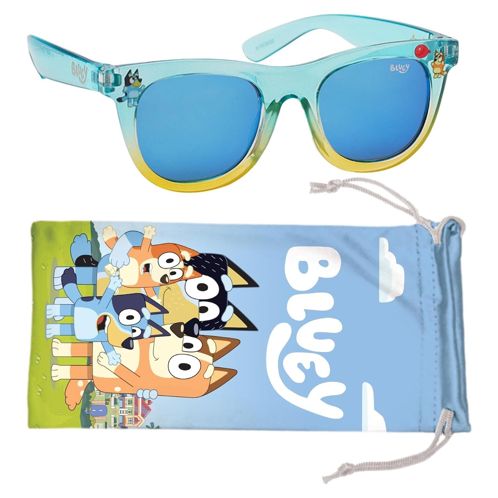 Gafas de sol para niños Bluey Cateye UV400 con estuche