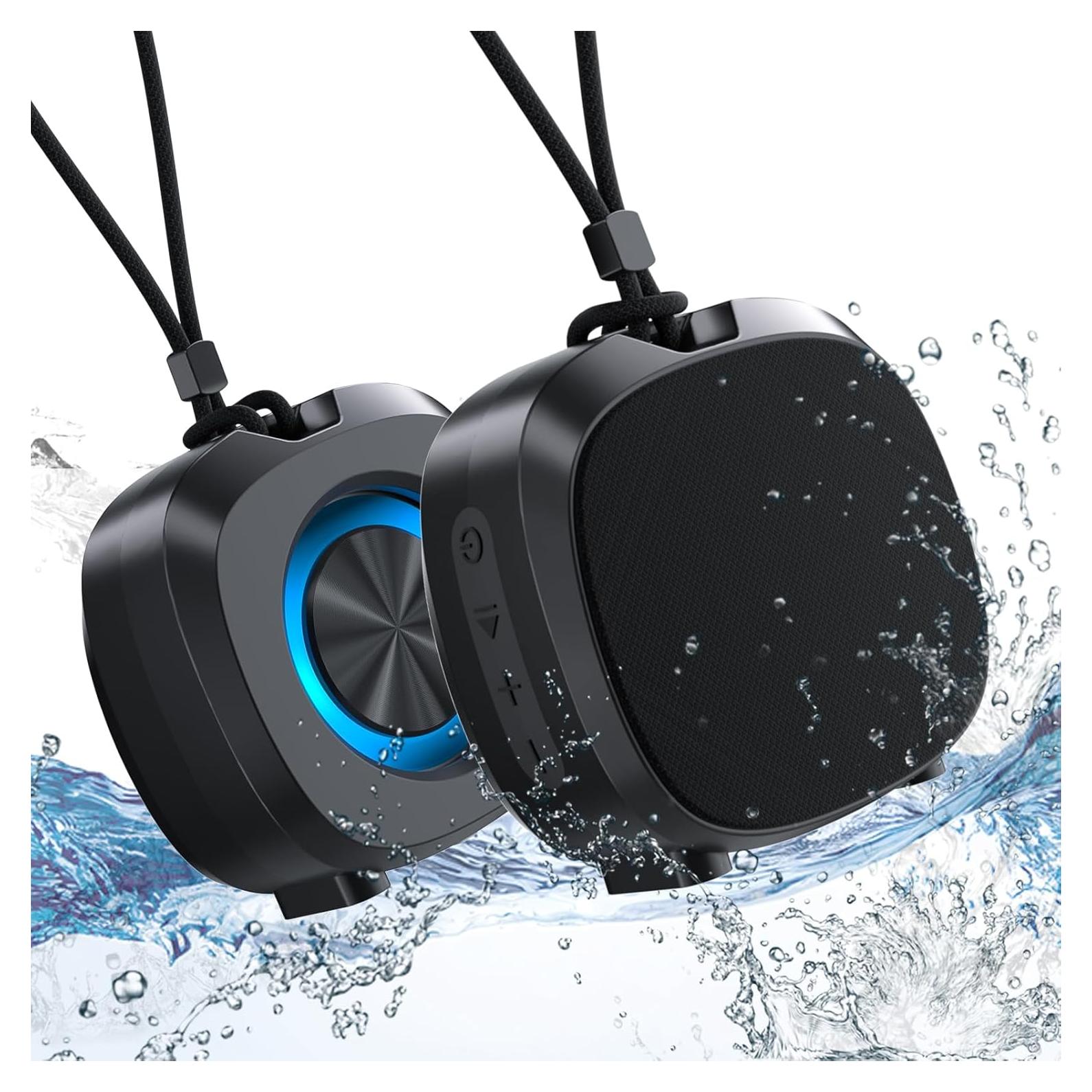 Altavoz Bluetooth Portátil WUIUHOU WU03B IPX5 15h Negro