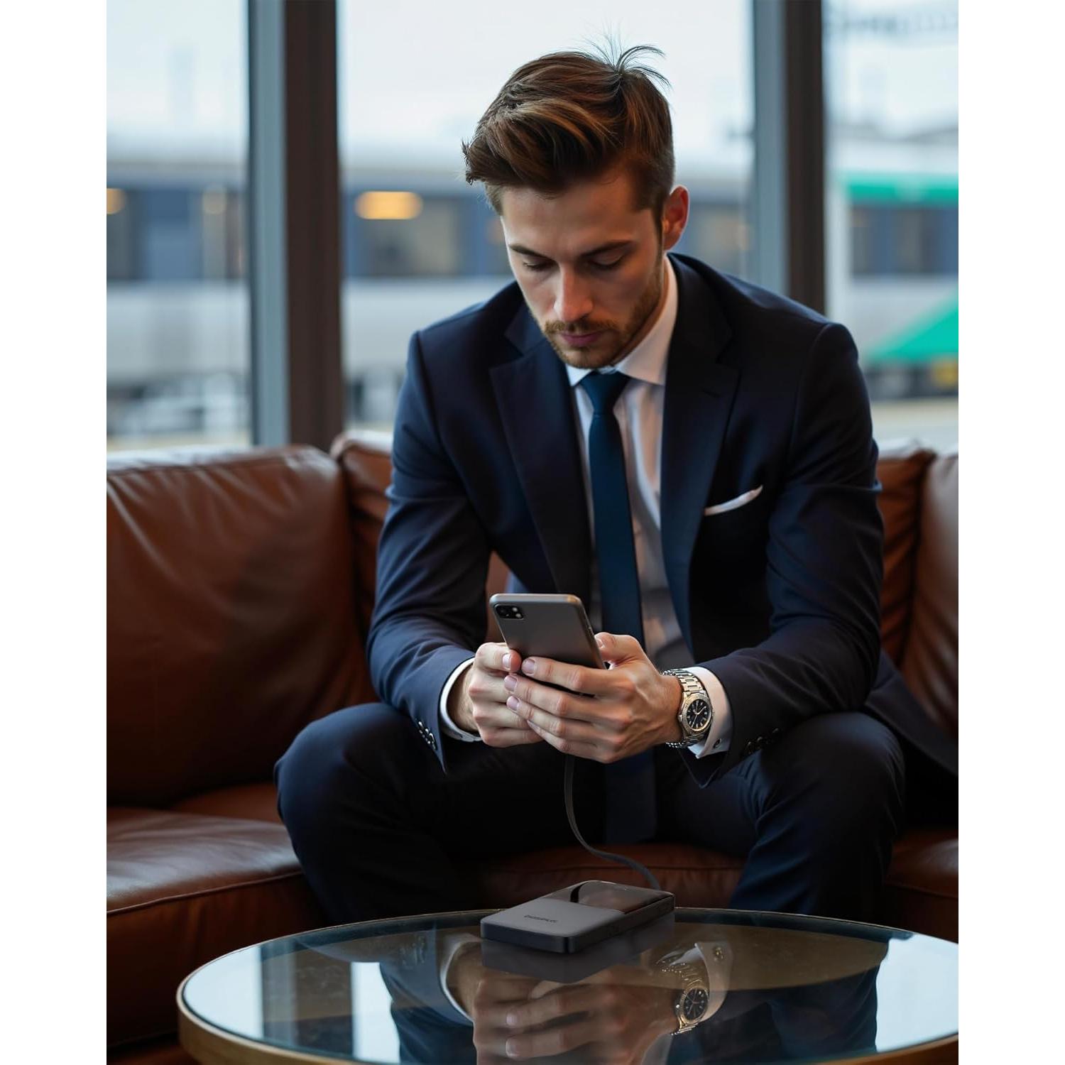 Cargador Portátil Baseus 10000mAh PD 22.5W con Cable USB-C