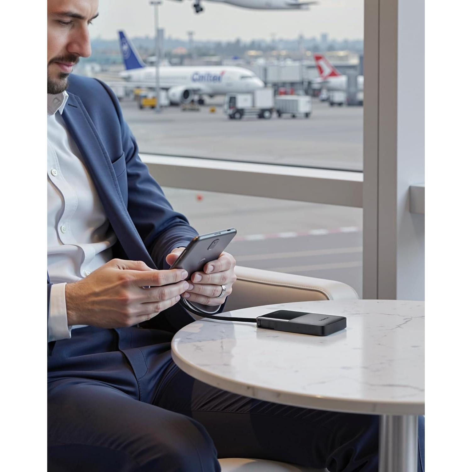 Cargador Portátil Baseus 10000mAh PD 22.5W con Cable USB-C