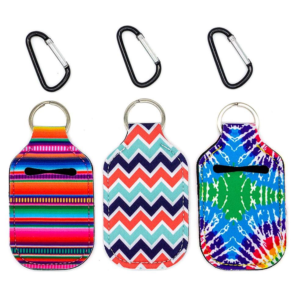 Set de 3 Porta Desinfectante de Manos 1 oz Neopreno Serape