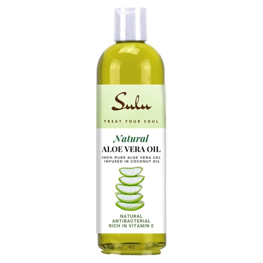 Aceite de Aloe Vera Puro SULU ORGANICS 340g Prensado en Frío