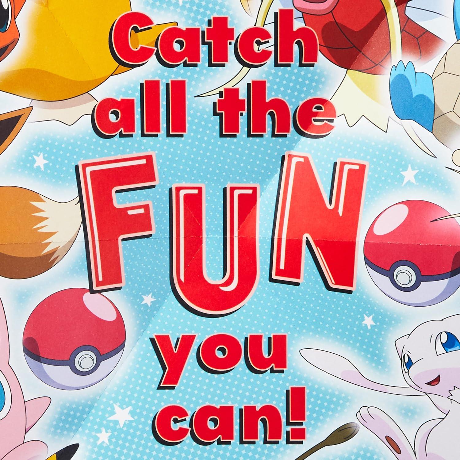 Tarjeta de Cumpleaños Pop Up Hallmark Pokémon Niños 14.7x21 cm