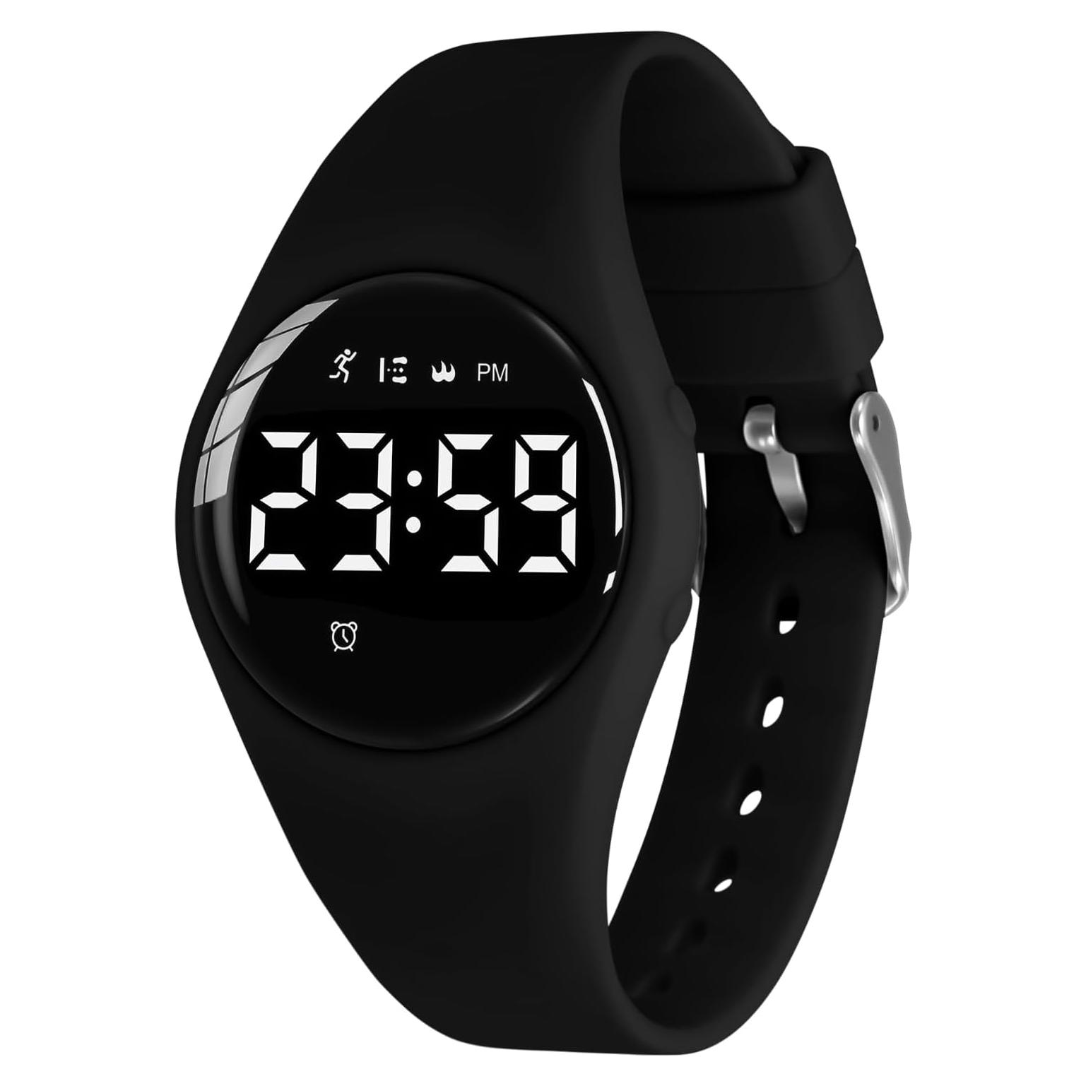 Reloj Digital Bomieux para Niños con Podómetro y Alarma