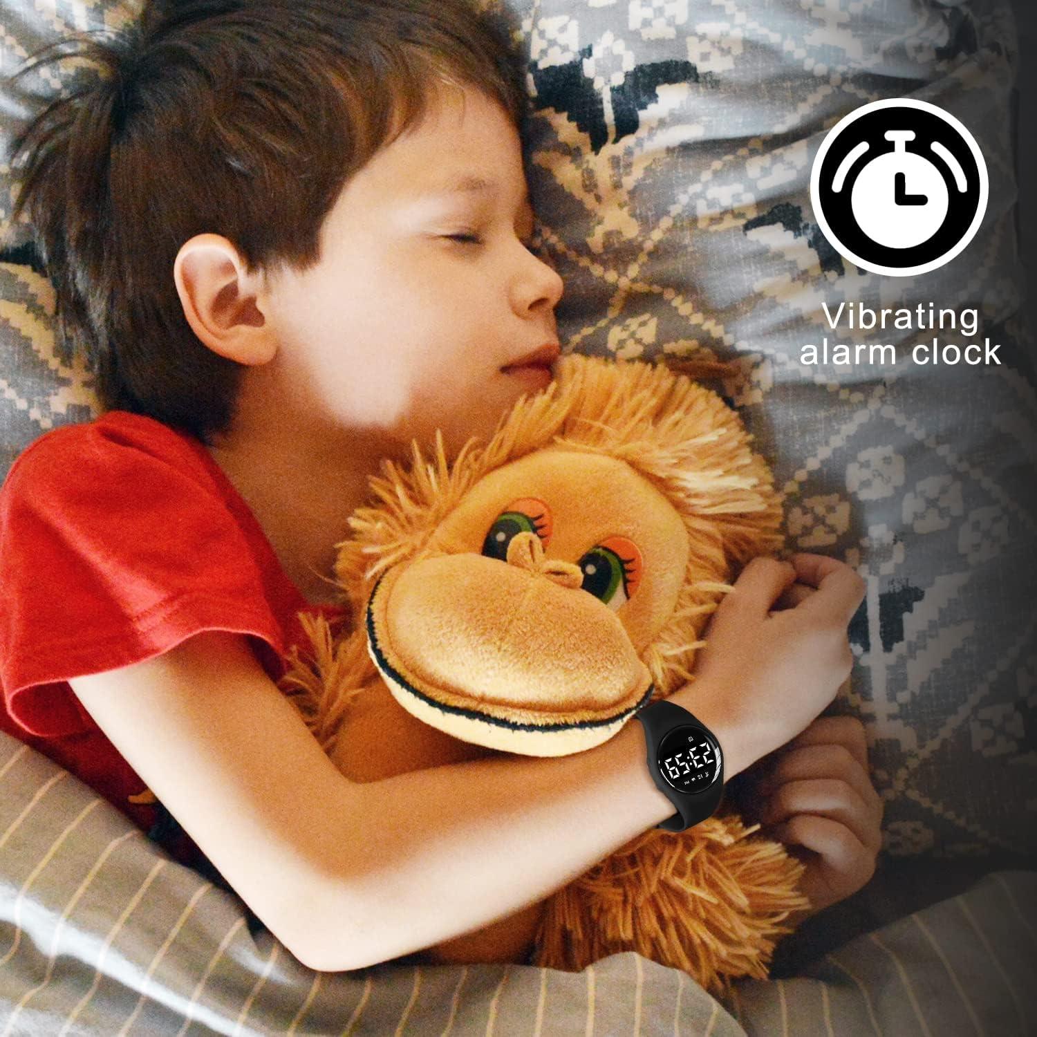 Reloj Digital Bomieux para Niños con Podómetro y Alarma