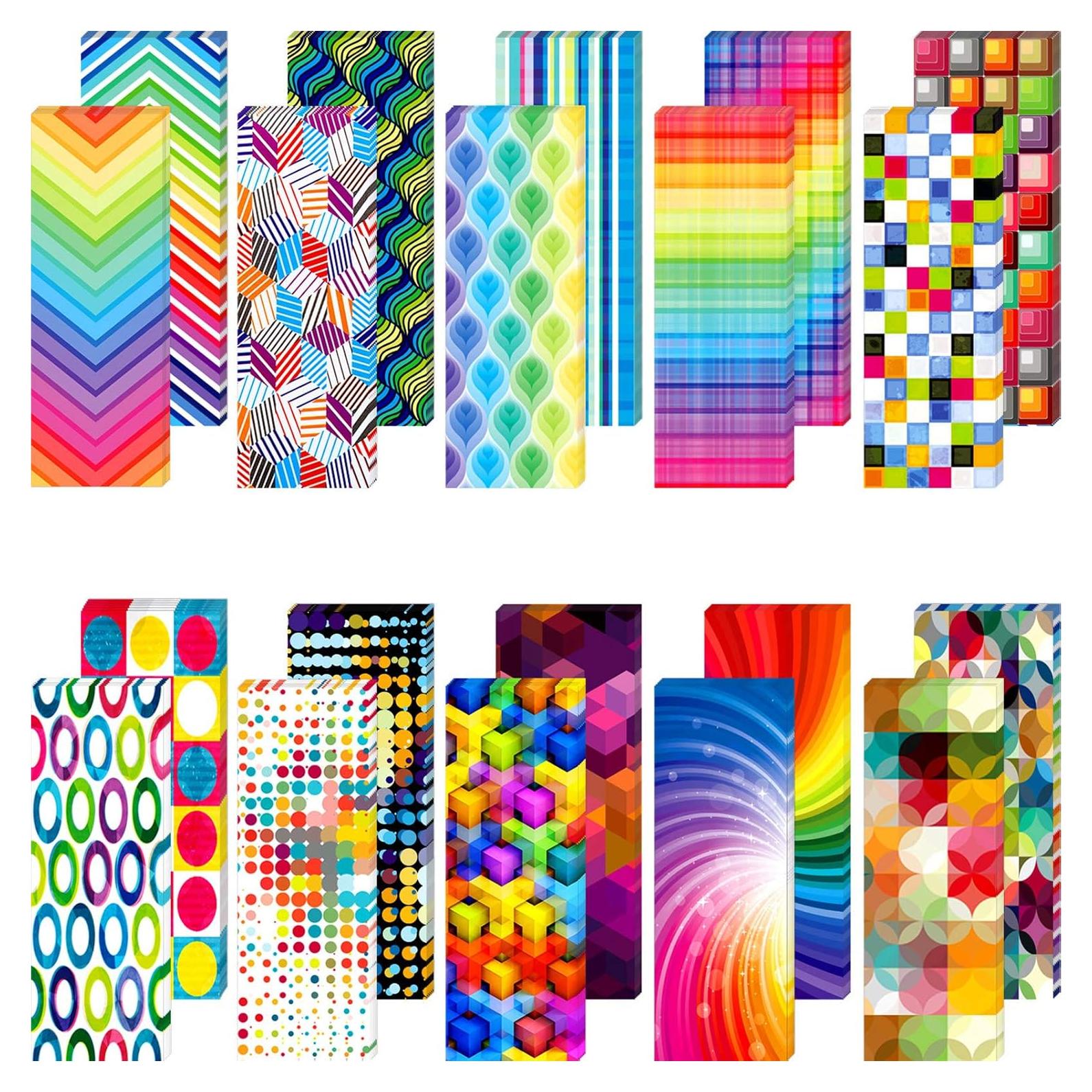 Marcadores Ópticos Laminados Outus - 100 Piezas Multicolor