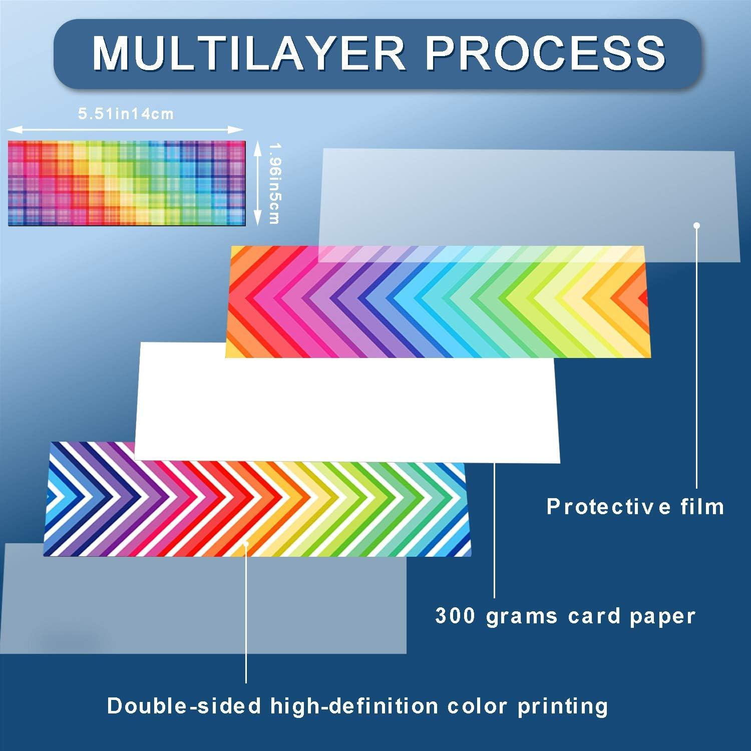 Marcadores Ópticos Laminados Outus - 100 Piezas Multicolor