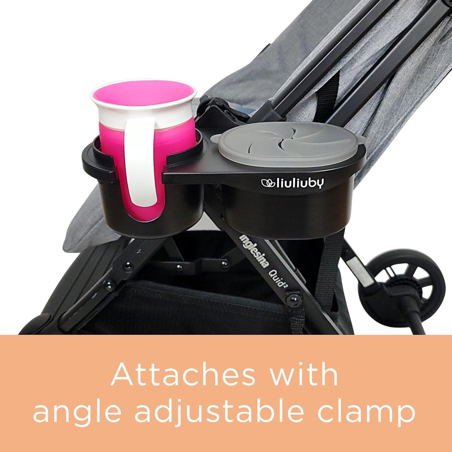 Bandeja para Snacks de Cochecito liuliuby Universal 22.4x10 cm