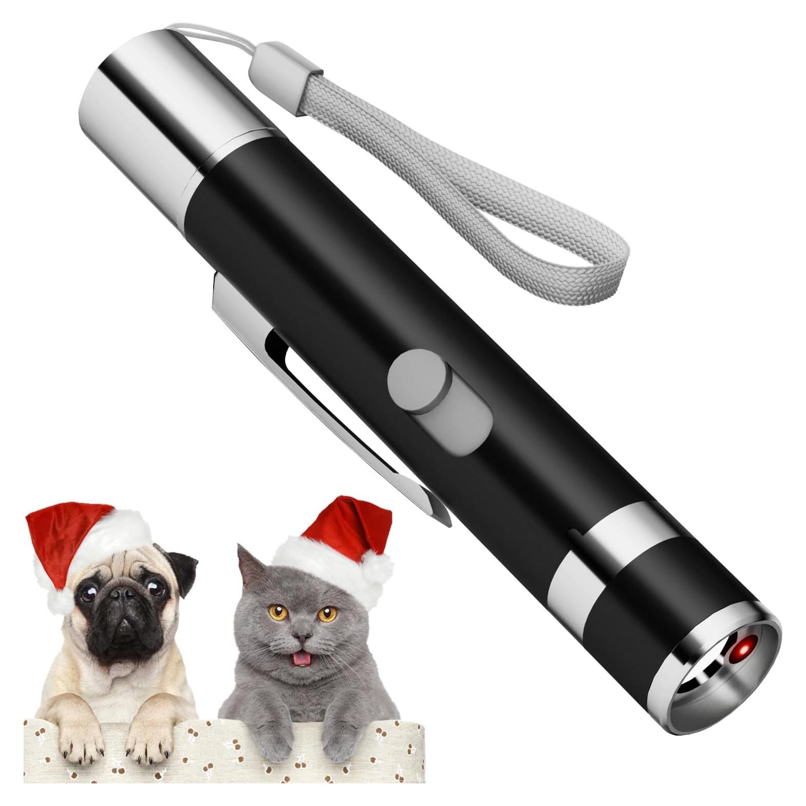 Puntero Interactivo para Gatos Waputne USB Recargable 7 Patrones