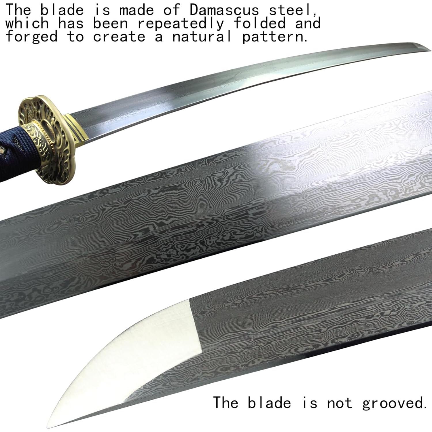 Katana Japonesa Shunansword Hecha a Mano 102.87 cm Afilada