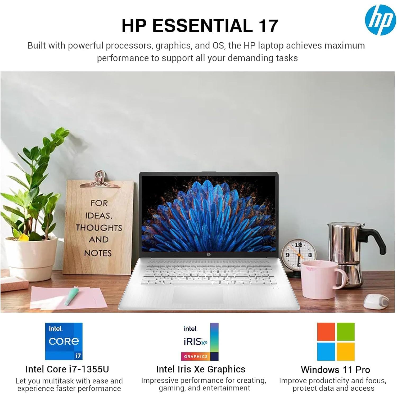 HP 17 Computadora Portátil i7 64GB RAM 1TB SSD Pantalla Táctil