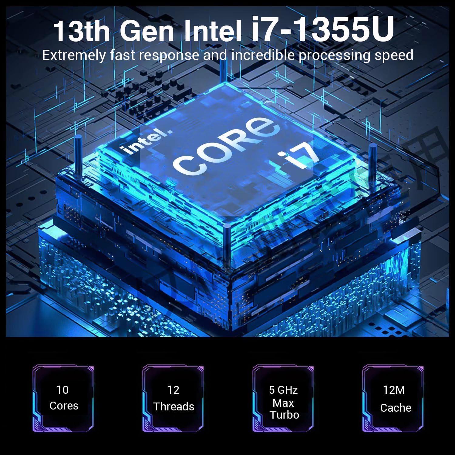 HP 17 Computadora Portátil i7 64GB RAM 1TB SSD Pantalla Táctil